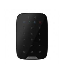 Беспроводная сенсорная клавиатура со считывателем Ajax KeyPad S Plus Black