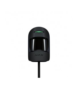 Проводной датчик движения и разбития стекла Ajax CombiProtect Fibra black