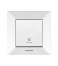 Кнопка вызова Panasonic Arkedia Slim, белая