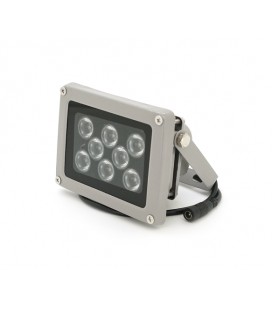 ИК-прожектор YOSO. 12V, 16W, 8LED, IP66, 850Нм, угол обзора 60°, дальность до 30м. 110 * 86 * 63мм