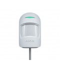 Проводной датчик движения c дополнительным сенсором Ajax MotionProtect Plus Fibra white