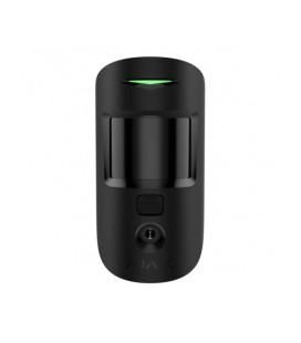 Беспроводной датчик движения с поддержкой фотоверификациии тревог и 'фото по запросу' Ajax MotionCam S (PhOD) Black