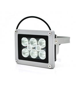 Прожектор направленный с сумеречным датчиком YOSO 12V 10W, 8LED, IP66, угол обзора 60°, дальность до 30м, 113*86*63мм, BOX