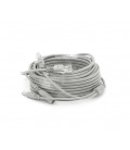 Патчкорд комбинированный по витой паре RJ-45+DC 10m, серый, Q60