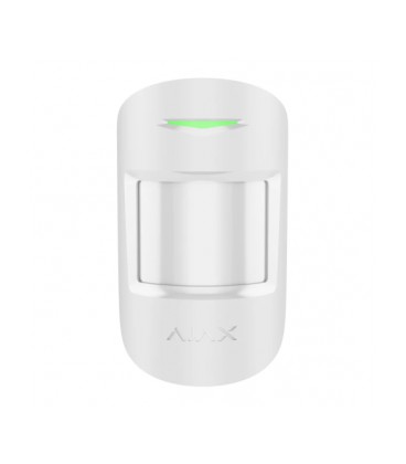 Беспроводной датчик движения Ajax MotionProtect S White
