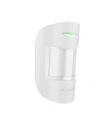 Беспроводной датчик движения с микроволновым сенсором Ajax MotionProtect S Plus White