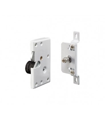 Электромеханический замок YEH-210 нормально открытый (NO),удержания 300кг, 12В/0.1А, короб с блокиратором 91х30х26мм, крепеж с р