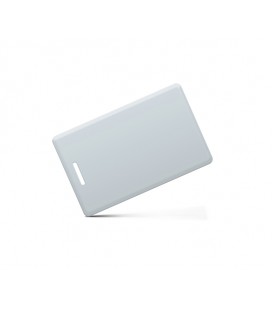 Бесконтактная карта ID Em-Marine 125 КГц (TK4100), толщина 1,6 мм. (ДЛЯ ПЕРЕЗАПИСИ ) цвет белый. С прорезью