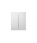 Центральная кнопка для двухклавишного выключателя Ajax CenterButton (2-gang) white
