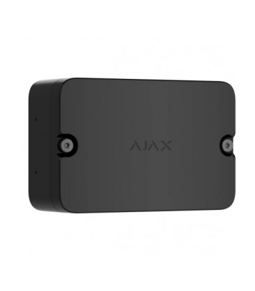Беспроводной адресный модуль с двумя входами и двумя выходами Ajax EN54 I/O Module (2X2) Jeweller Black