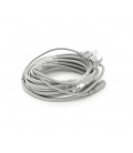 Патчкорд комбинированный по витой паре RJ-45+DC 5m, серый, Q100