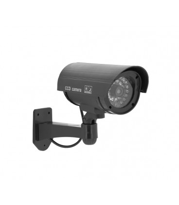 Муляж наружной камеры DUMMY IR, С красным светодиодом,Black, Q50