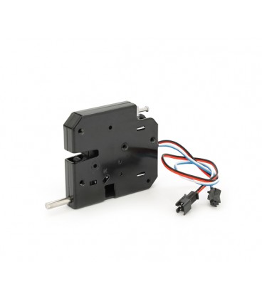 Электромеханический замок Sary XG-07D-24V врезной для двери шкафа, стальной корпус, 24V, 1.5A, 50*40*10mm, Box