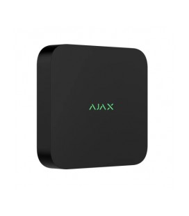 Сетевой видеорегистратор Ajax NVR DC (8ch) black, разрешенние до 4К, поддержка ONVIF/RTSP, декодирование H.265/H.264, емкость до
