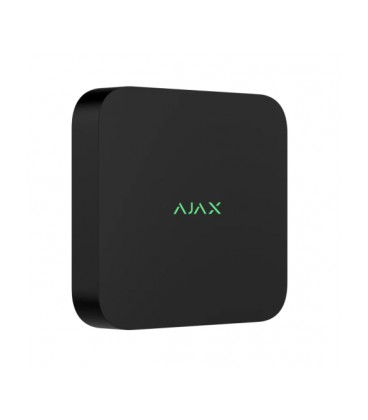 Сетевой видеорегистратор Ajax NVR DC (8ch) black, разрешенние до 4К, поддержка ONVIF/RTSP, декодирование H.265/H.264, емкость до