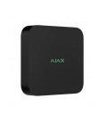 Сетевой видеорегистратор Ajax NVR DC (8ch) black, разрешенние до 4К, поддержка ONVIF/RTSP, декодирование H.265/H.264, емкость до