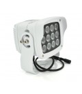 ИК-прожектор GY-IR70012. 12V, 6W, 12LED, IP66, 850Нм, угол обзора 90°, дальность до 150м.