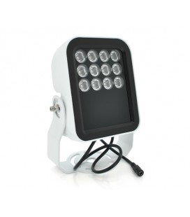 ИК-прожектор GY-IR70012-6W. 12V, 6W, 12LED, IP66, 850Нм, угол обзора 90°, дальность до 150м.