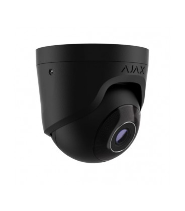 5 Mp проводная охранная IP-камера Ajax TurretCam (5 Mp/2.8 mm) Black