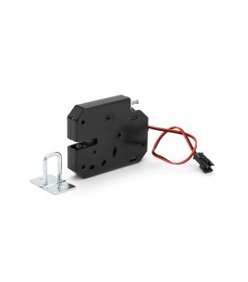 Электромеханический замок (73x59x14 ) + скоба для замка , 12V