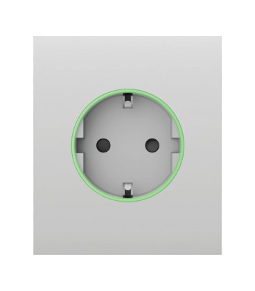 Центральная панель для встроенной розетки Ajax СenterCover (smart) White