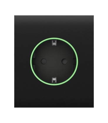 Центральная панель для встроенной розетки Ajax СenterCover (smart) Black