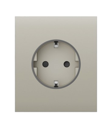 Центральная панель для встроенной розетки Ajax СenterCover (basic) Ivory