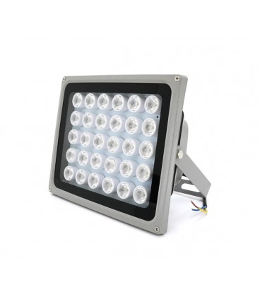 Прожектор направленный с сумеречным датчиком YOSO 220V 36W, 30LED, IP66, угол обзора 60°, дальность до 100м, 220*180*85мм, BOX