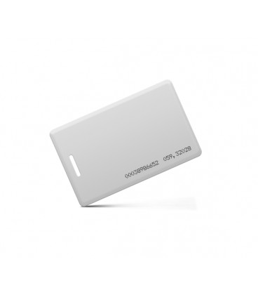 Бесконтактная карта ID Em-Marine 125 КГц (TK4100), толщина 1.6 мм. цвет белый. С прорезью
