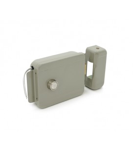 Электромеханический замок YOSO Y-35, 12V, металлический, окрашен серый, 126х110х39мм