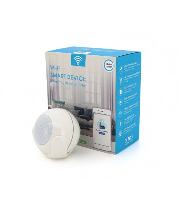 Автономный WiFi датчик движения YOSO Dмotion-WIFI-01 TUYA питание СR123 шт батареи в комплект не входят