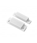 Датчик магнитоконтактный MC-31, 64*12.8*12.8 мм, контакт NC. пластик, белый, под саморез, шурупы, 10 штук в упаковке, цена за уп