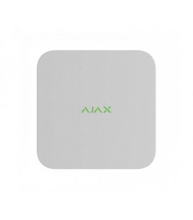 Сетевой видеорегистратор Ajax NVR (8ch) white, разрешенние до 4К, поддержка ONVIF/RTSP, декодирование H.265/H.264, емкость до 16