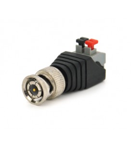 Разъем BNC(M)-клема под ручной зажим видео, OEM Q100
