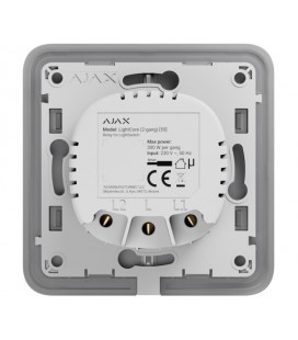 Реле для двухклавишного выключателя Ajax LightCore (2-gang)