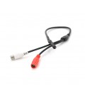Микрофон для камеры видеонаблюдения AM16, под RCA