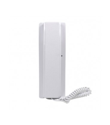 Аудиотрубка универсальная UKP-12M WHITE для многоквартирных домофонных систем Vizit, Cyfral, Metakom, Eltis, 192 x 80 x 53