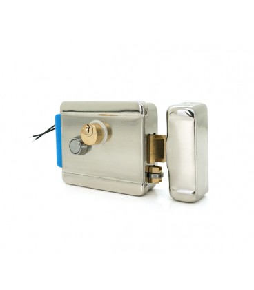 Электромеханический замок YOSO, 12V, стальной корпус, 'левый', Q20 (175*106*80) 1,28кг (148*107*60)