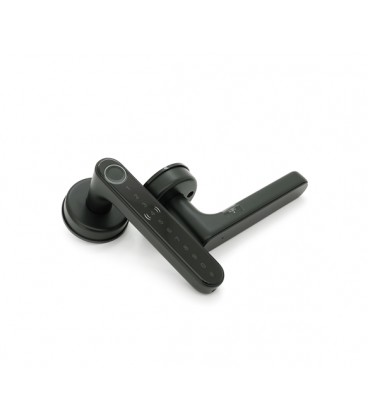 Умный замок YOSO YO-С6 на батарейках 4хААА , Отпечаток пальца/код/карта/ключ/приложение ( врезная часть 60/70) Цинковый сплав , 