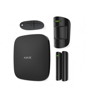 Комплект беспроводной сигнализации Ajax StarterKit black ( Hub/MotionProtect/DoorProtect/SpaceControl )