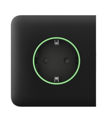 Боковая панель для встроенной розетки Ajax SideCover (smart) Black