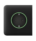 Боковая панель для встроенной розетки Ajax SideCover (smart) Black