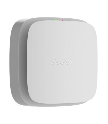 Беспроводной адресный пожарный извещатель дымовой Ajax EN54 FireProtect (Smoke) Jeweller White