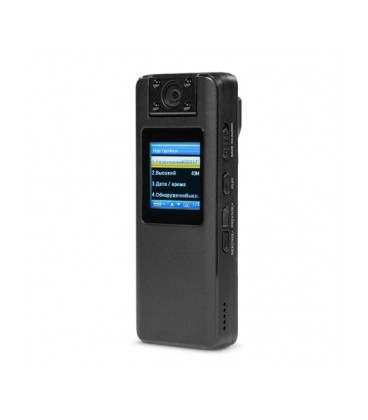 Нагрудный видеорегистратор Boblov A22, microUSB , угол обзора 160°, 2Мп, акб 2200 мАг, 96*38*16 мм