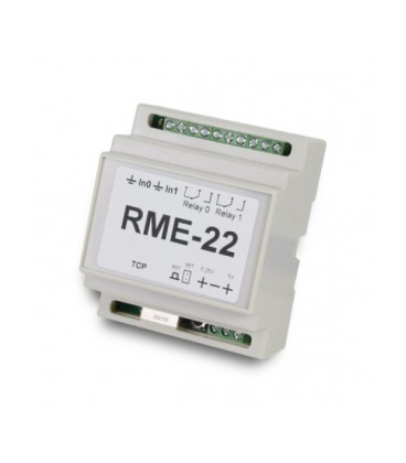 Контроллер ATIS RME-22 с 2мя дискретными входами и 2мя релейными выходами