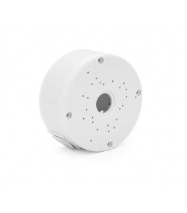 Монтажная коробка для камер CamBoxWC 122х122х54мм белая, пластик 4 гермо-ввода