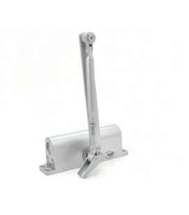 Доводчик Merlion MRC-3065, усилие 30-65 кг, серебро