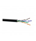 Кабель Одескабель КПП-ВП (100) 4*2*0,49 (U/UTP-cat.5E-SL), СU, изоляция ПЭ, для нар. работ, 100 м.