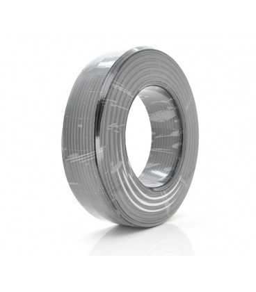 Кабель коаксиальный с питанием RITAR B100-RG690CU+2x0.5mm CU, 1,02 мм.CU, 64x0.12m CCA, 75 Ом, FPE, оболочка 6,91мм черны PVC, б