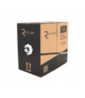 Кабель КНП UTP (4*2*0.5) 4p 24 AWG, Ritar, (CCA), изоляция ПЭ, для нар. работ, 100м, Black, Q2